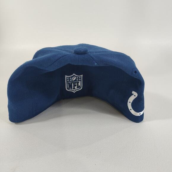 New Era 59Fifty NFL Indianapolis Colts Cap Hat Fitted 6 3/8 Football Sports - Picture 3 of 6
